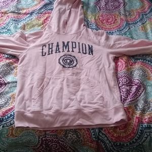 Pink hoodie